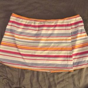 J. Crew swim skirt sz L